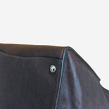 Mørkebrun Twin Pocket Tote
