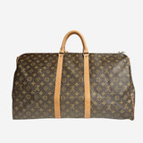 MONOGRAM CANVAS KEEPALL 55 BANDOULIERE
