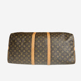 MONOGRAM CANVAS KEEPALL 55 BANDOULIERE