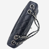 NAVY ACCORDION FLAP
