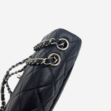 NAVY ACCORDION FLAP