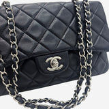 NAVY ACCORDION FLAP