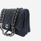 NAVY ACCORDION FLAP