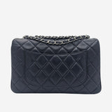 NAVY ACCORDION FLAP
