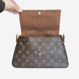 MONOGRAM CANVAS LOOPING PM