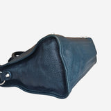Navy metalic edge City bag