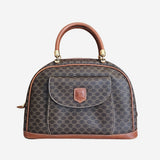 MACADAM CANVAS BOWLING HANDBAG