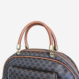 MACADAM CANVAS BOWLING HANDBAG