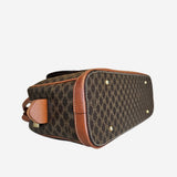 MACADAM CANVAS BOWLING HANDBAG