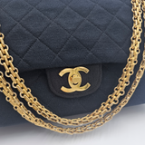 VINTAGE JERSEY MEDIUM CLASSIC FLAP REISSUE CHAIN