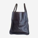 Mørkebrun Twin Pocket Tote
