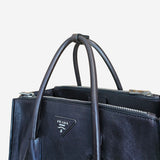 Mørkebrun Twin Pocket Tote