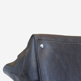 Mørkebrun Twin Pocket Tote