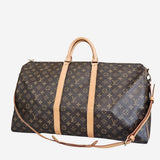 MONOGRAM CANVAS KEEPALL 55 BANDOULIERE