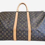 MONOGRAM CANVAS KEEPALL 55 BANDOULIERE