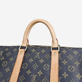 MONOGRAM CANVAS KEEPALL 55 BANDOULIERE