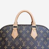 Monogram Canvas Alma PM
