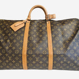 MONOGRAM CANVAS KEEPALL 60 BANDOULIERE