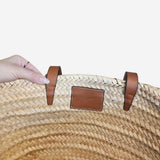Palm leaves tote