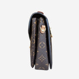 Monogram Canvas Pochette Metis