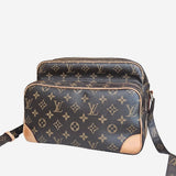 MONOGRAM CANVAS NILE MM