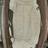 Brun Stitched Twin Pocket Tote