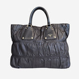 Brun Gaufre Tote