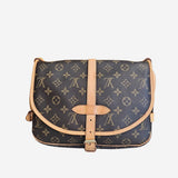 MONOGRAM CANVAS SAUMUR 30