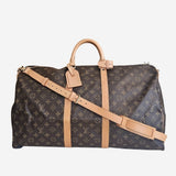 MONOGRAM CANVAS KEEPALL 55 BANDOULIERE