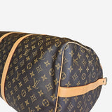 MONOGRAM CANVAS KEEPALL 60 BANDOULIERE
