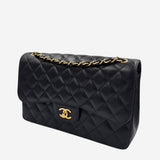LARGE SORT CAVIAR CLASSIC DOUBLE FLAP