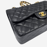 LARGE SORT CAVIAR CLASSIC DOUBLE FLAP