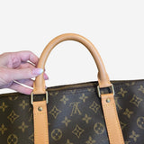 MONOGRAM CANVAS KEEPALL 55