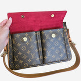 MONOGRAM CANVAS VIVA CITE GM