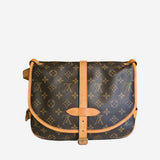 MONOGRAM CANVAS SAUMUR 30