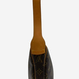 MONOGRAM CANVAS CROISSANT MM