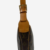 MONOGRAM CANVAS CROISSANT MM