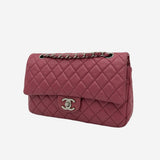 ROSE FONCE CLASSIC DOUBLE FLAP MEDIUM