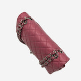 ROSE FONCE CLASSIC DOUBLE FLAP MEDIUM