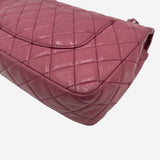 ROSE FONCE CLASSIC DOUBLE FLAP MEDIUM