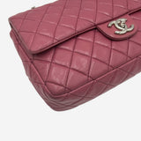 ROSE FONCE CLASSIC DOUBLE FLAP MEDIUM