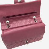 ROSE FONCE CLASSIC DOUBLE FLAP MEDIUM