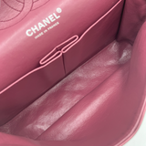 ROSE FONCE CLASSIC DOUBLE FLAP MEDIUM