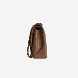 SUEDE CAVIAR CLASSIC DOUBLE FLAP MEDIUM