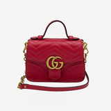 GG MARMONT MINI TOP HANDLE BAG