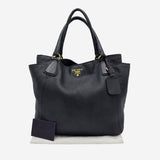 Vitello Daino Side pocket tote