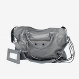 LYSEGRÅ/BLÅ CITY BAG