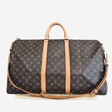 MONOGRAM CANVAS KEEPALL 55 BANDOULIERE