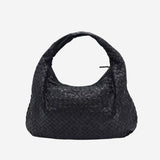 MEDIUM Fleur-de-lis EMBOSSED VENETA HOBO