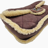 shearling single flap bag medium taske fra brand: CHANEL - We Do Vintage